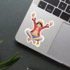Exited Luffy Sticker