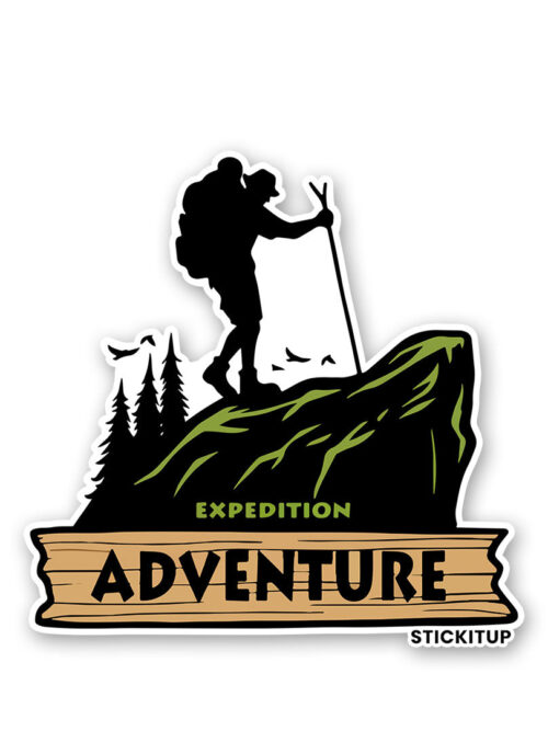 Expedition Adventure Sticker