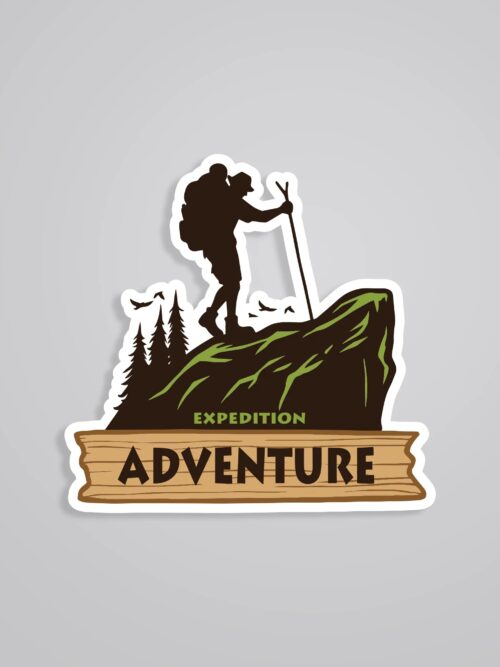 Expedition Adventure Travels Stickers