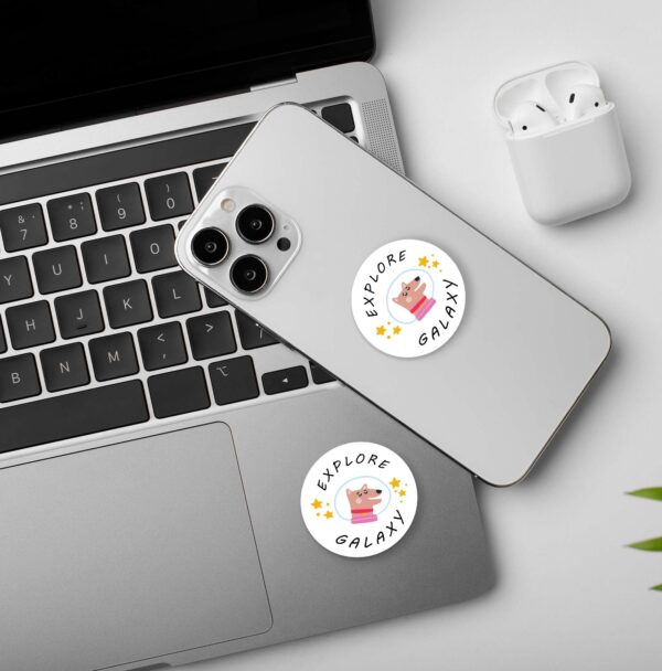 Explore Galaxy Space Stickers