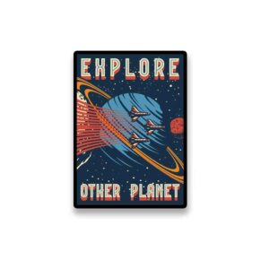 Explore Other Planet Sticker Explore Other Planet Sticker