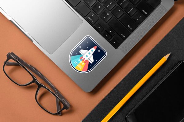 Explore The Space Sticker Explore The Space Sticker