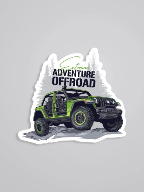 Extreme Adventure Offroad Travels Stickers