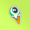 Eye Scream Sticker