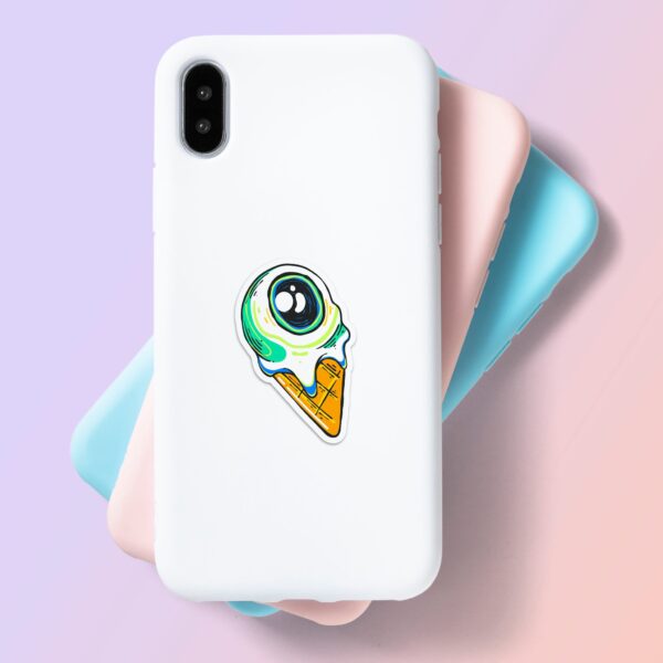 Eye Scream Sticker