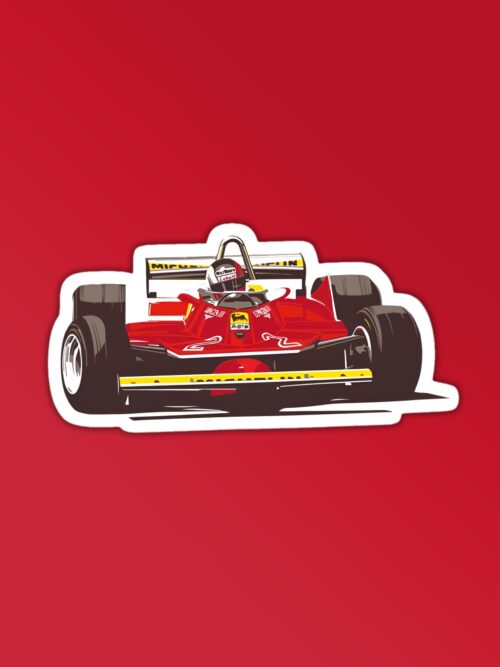 F1 Car Sticker