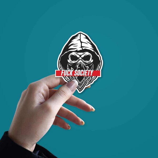F__k Society Sticker
