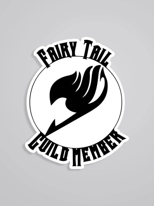 Fairy Tail Guild Member Logo Anime Stickers