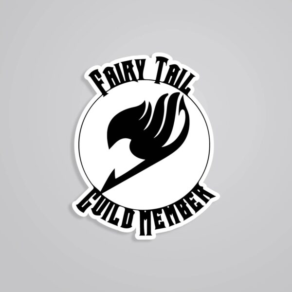 Fairy Tail Guild Member Logo Anime Stickers Fairy Tail Guild Member Logo Anime Stickers