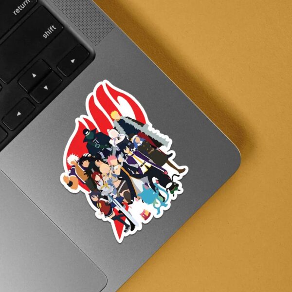Fairy Tail Guild Silhouette Anime Stickers Fairy Tail Guild Silhouette Anime Stickers
