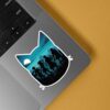 Fairy Tail Happy Silhouette Anime Stickers