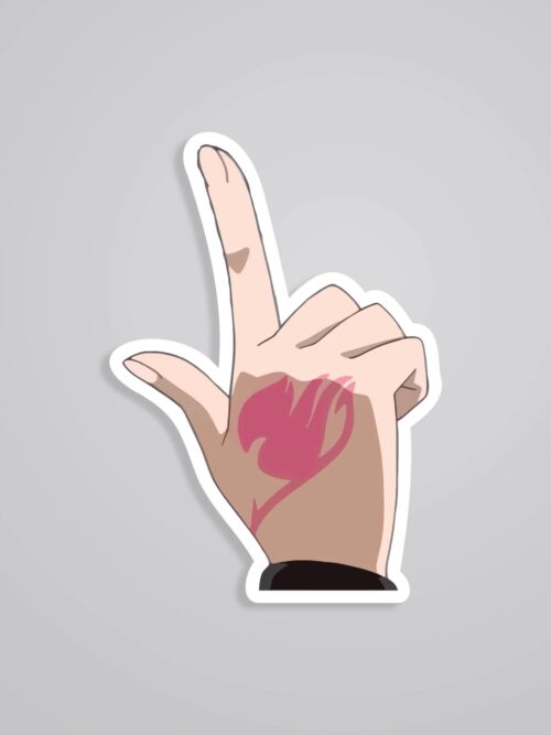 Fairy Tail Symbol Pose Anime Stickers