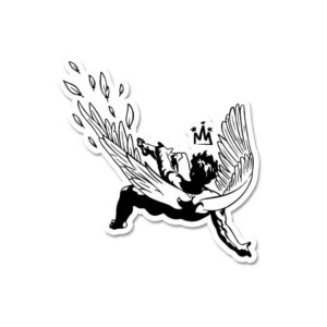 Fallen Angel Sticker Fallen Angel Sticker
