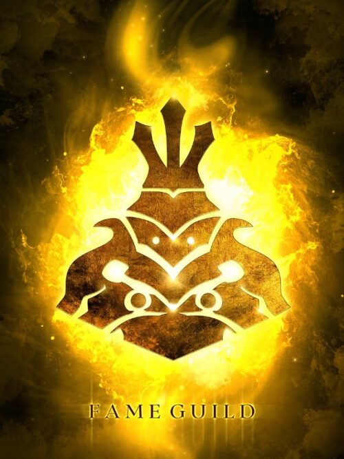Fame Guild Emblem Solo Leveling Poster