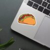 Fast Food Taco Sticker