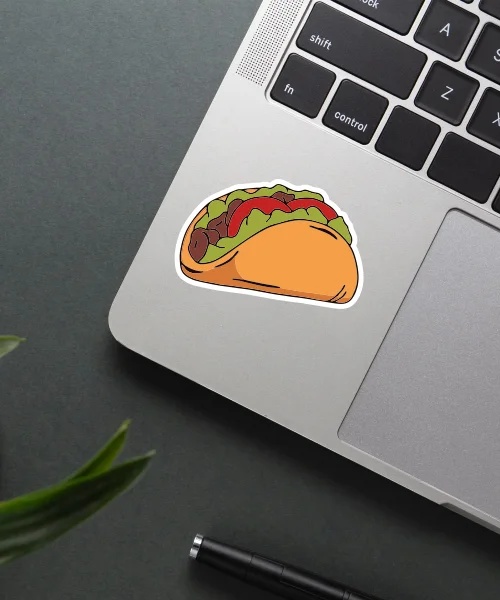 Fast Food Taco Sticker Fast Food Taco Sticker