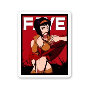 Faye Valentine Sticker Faye Valentine Sticker