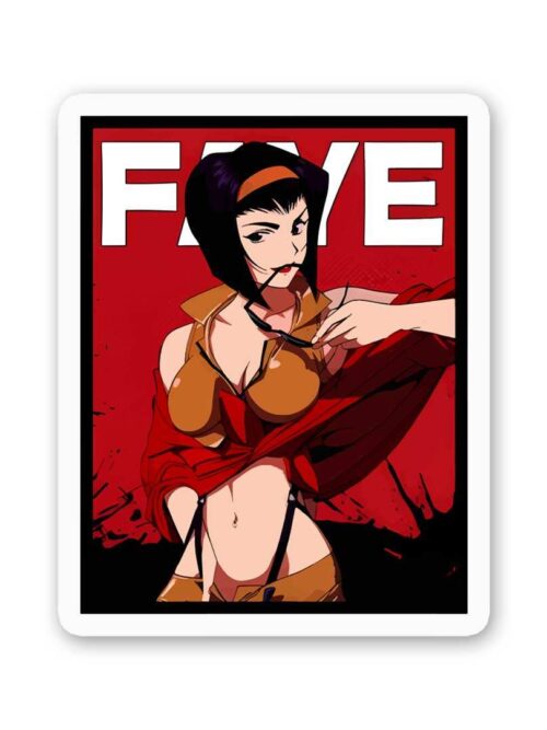 Faye Valentine Sticker