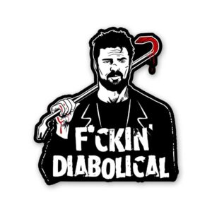 Fckin Diabolical Sticker Fckin Diabolical Sticker