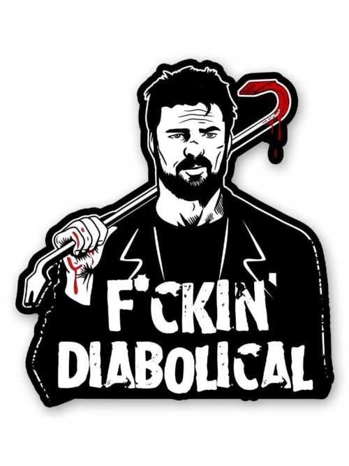 Fckin Diabolical Sticker