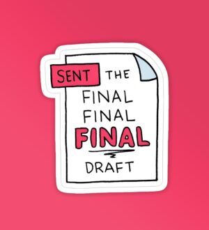 Final Draft Laptop Mobile Stickers Final Draft Laptop Mobile Stickers