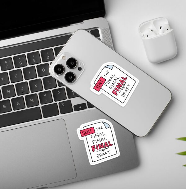 Final Draft Laptop Mobile Stickers Final Draft Laptop Mobile Stickers