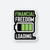 Financial Freedom Sticker