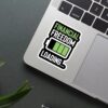Financial Freedom Sticker