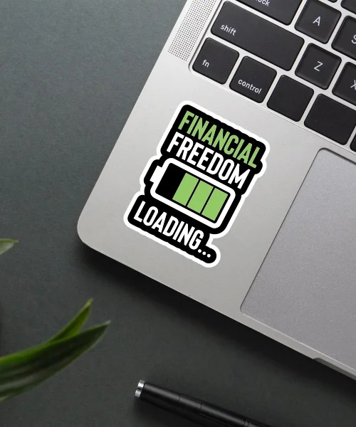 Financial Freedom Sticker