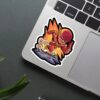 Flash Superhero Sticker