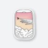 Flight Travel Sticker