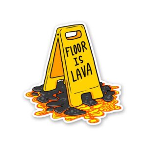 Floor Is Lava Sticker Floor Is Lava Sticker