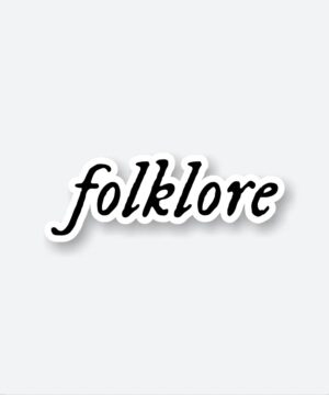 Folklore Sticker Folklore Sticker