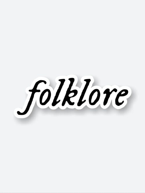 Folklore Sticker