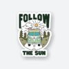 Follow The Sun Sticker