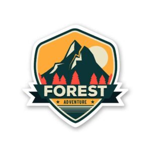 Forest Adventure Sticker Forest Adventure Sticker