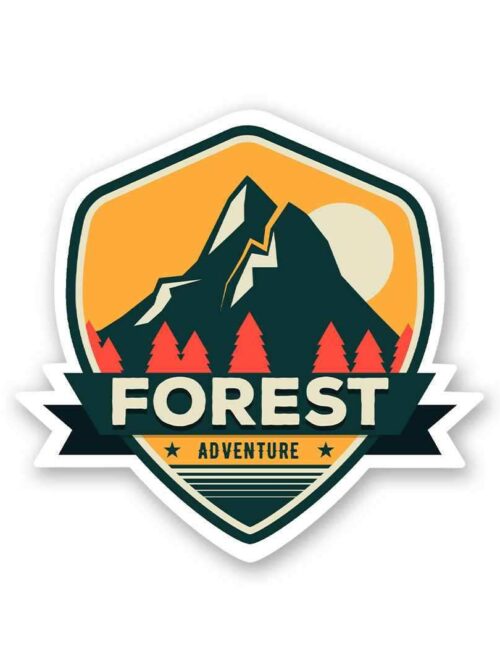 Forest Adventure Sticker