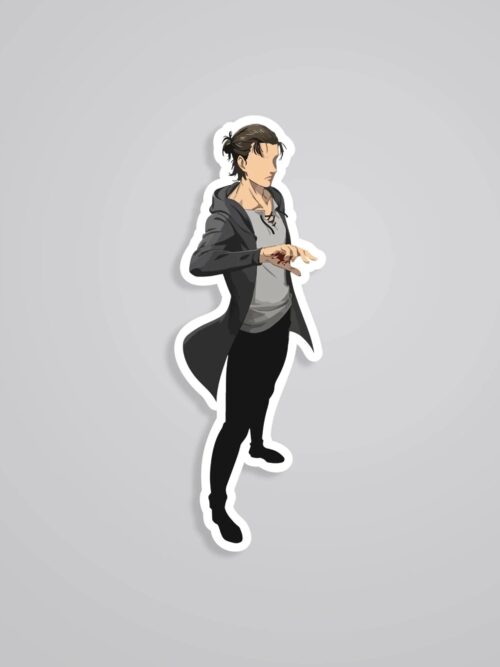 Founding Wrath Eren Anime Stickers