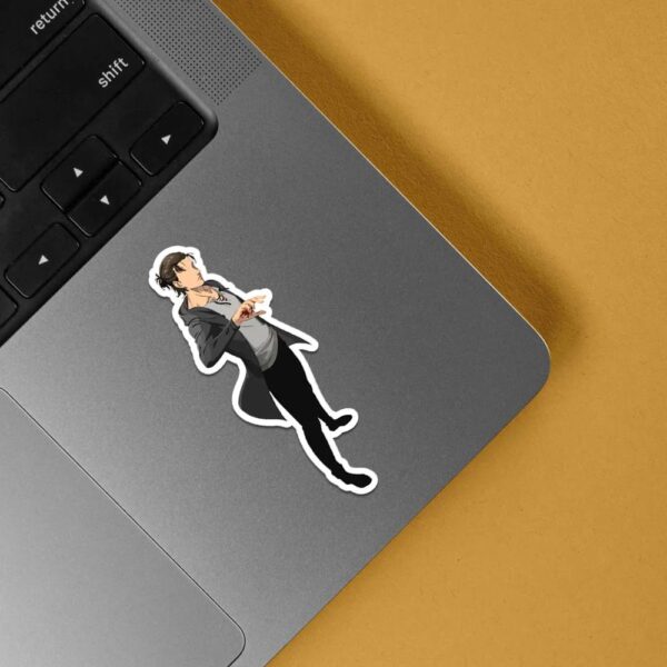 Founding Wrath Eren Anime Stickers Founding Wrath Eren Anime Stickers