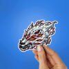 Fox Devil Chainsaw Man Sticker