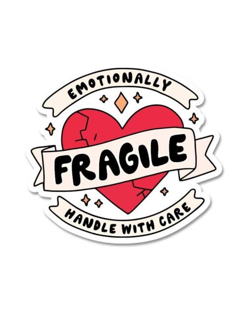Fragile Handle With Care Sticker