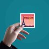 France Paris Sticker