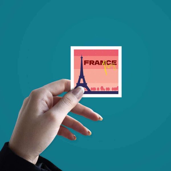 France Paris Sticker