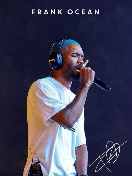 Frank Ocean Music Poster