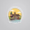 Frankfurt Cityscape And Architecture Post Stamp Travels Stickers
