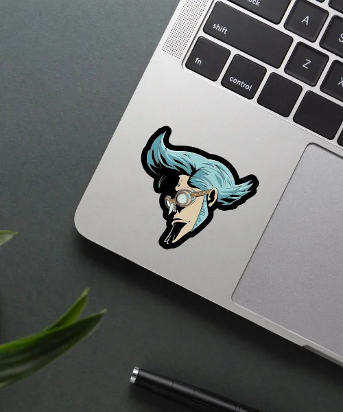 Franky One Piece Sticker Franky One Piece Sticker