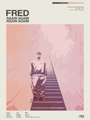 Fred Again Music Poster