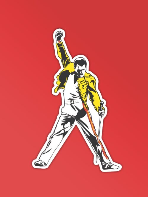 Freddie Mercury Queen Sticker