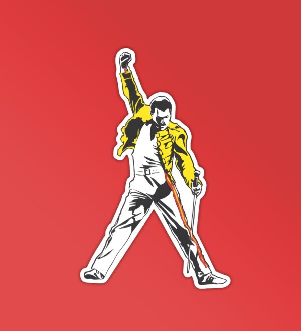 Freddie Mercury Queen Sticker Freddie Mercury Queen Sticker