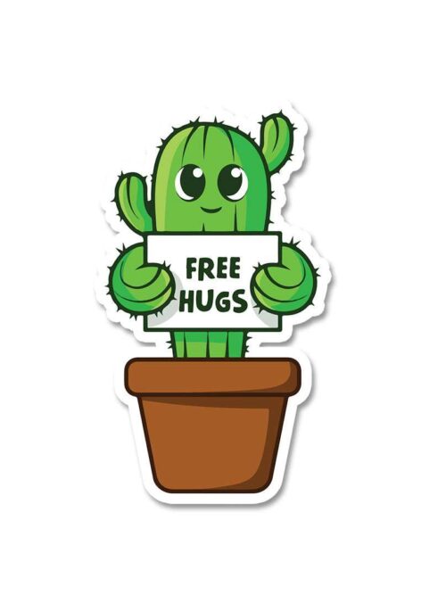Free Hugs Sticker